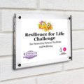 Resilience for Life Challenge Wall Plaque