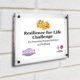 Resilience for Life Challenge Wall Plaque